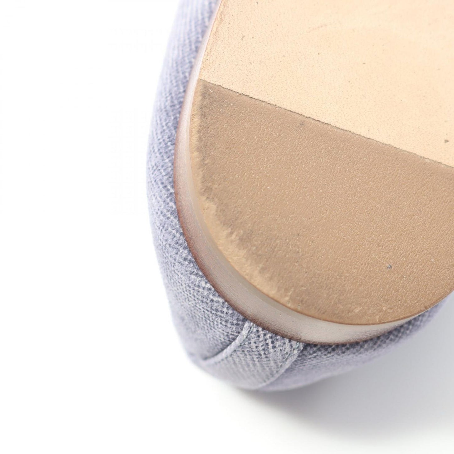 CHANEL Ballerina Pumps in Blue Suede - Timeless Elegance