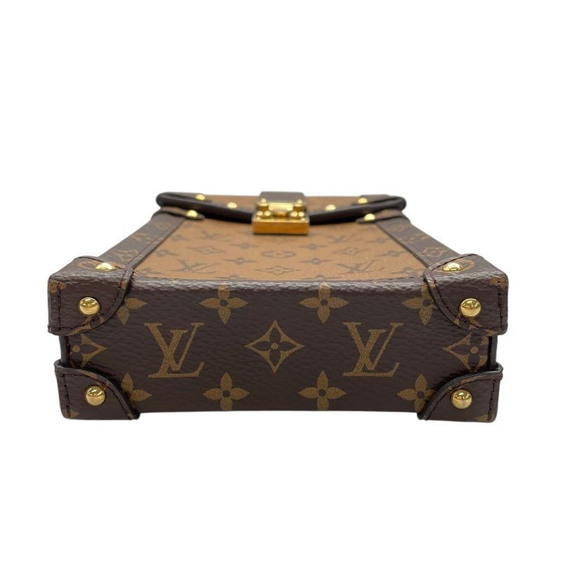 Louis Vuitton Monogram Reverse Pochette Trunk Vertical - Brown