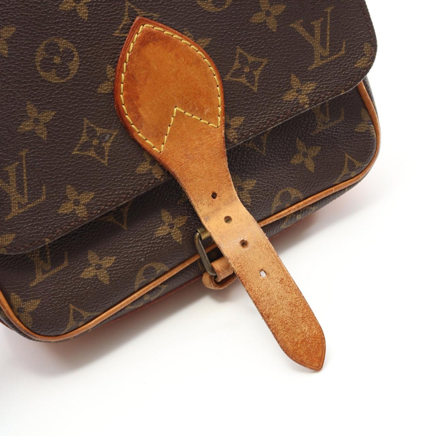 Louis Vuitton Monogram Canvas Cartouchière MM Shoulder Bag