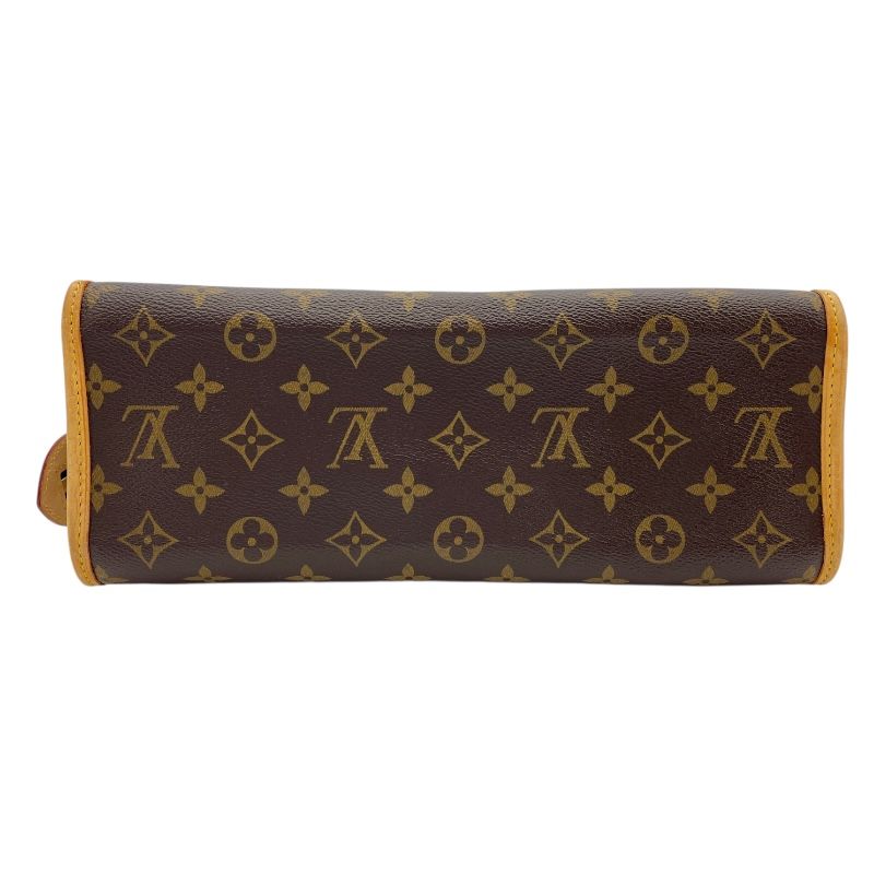Louis Vuitton Popincourt M40009 Monogram Canvas Handbag - Brown