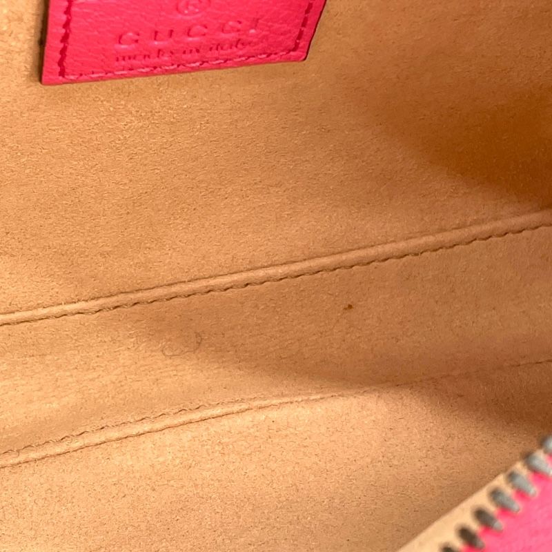 GUCCI Aphrodite Mini 739076 Pink Leather Handbag - Exquisite Craftsmanship