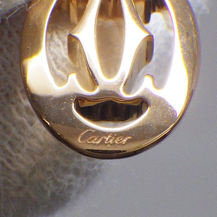 Cartier Double C2 Diamond Necklace in K18 Pink Gold