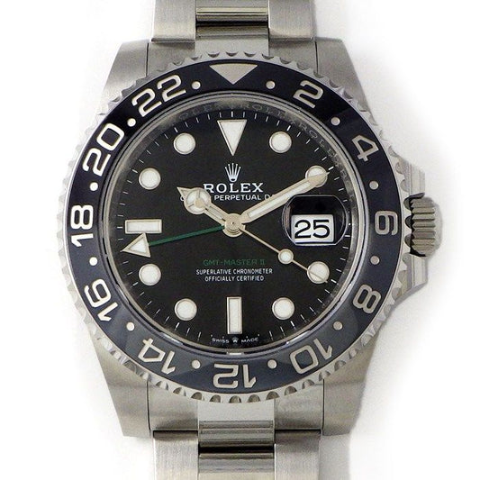 Rolex GMT-Master II 126710GRNR - Black Dial, Stainless Steel, Automatic