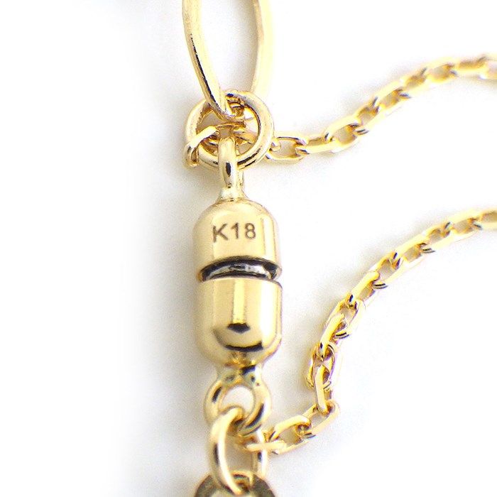 K18 Yellow Gold Curved Bar Arch Chain Bracelet - Timeless Elegance