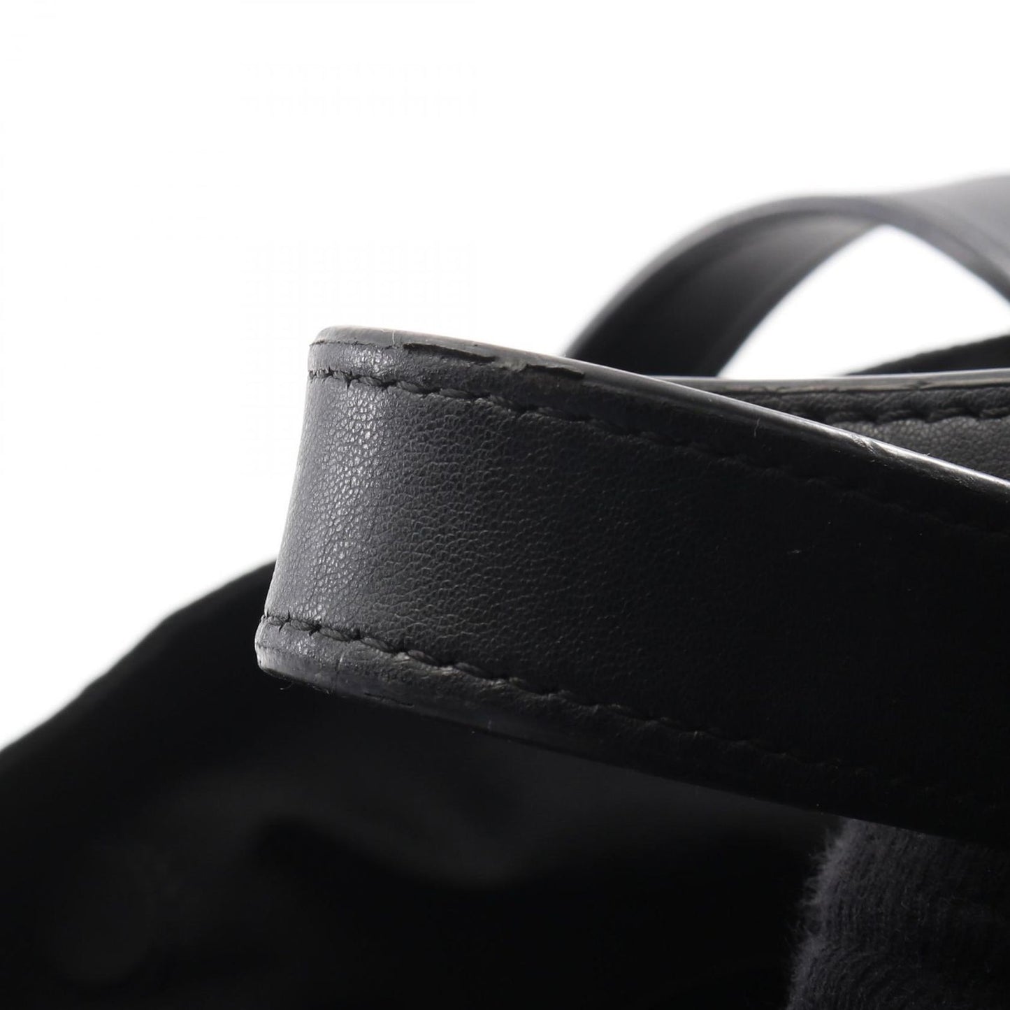 Stella McCartney Falabella Box Tote Bag in Black Nylon & Leather