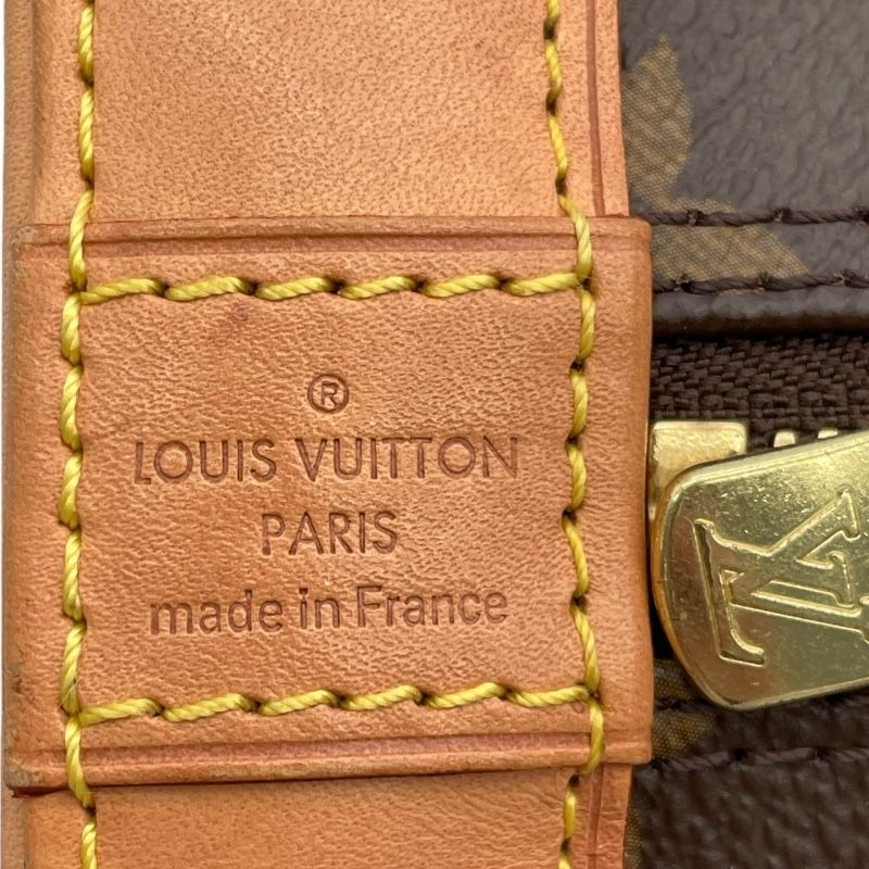 Louis Vuitton Alma BB Monogram Canvas Handbag - Brown