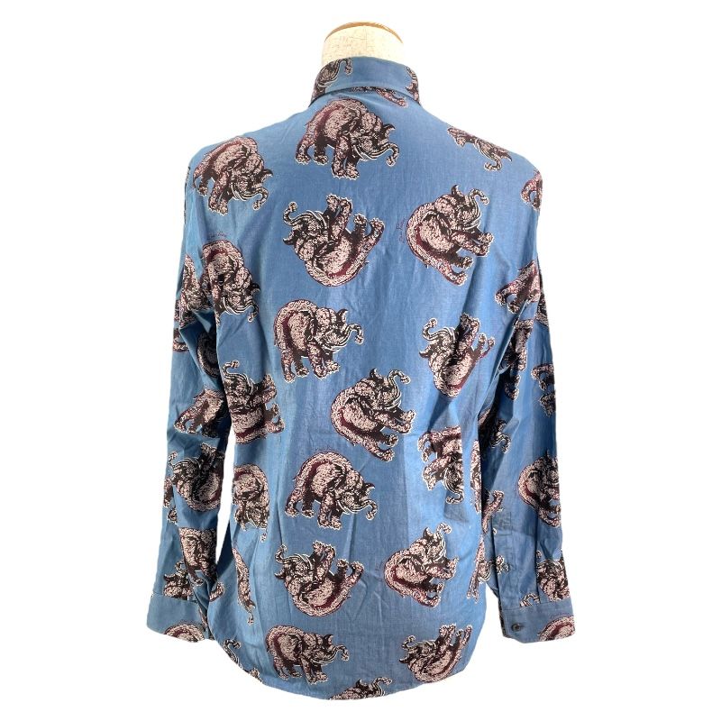 Louis Vuitton Chapman Brothers Elephant Shirt - Blue Cotton M