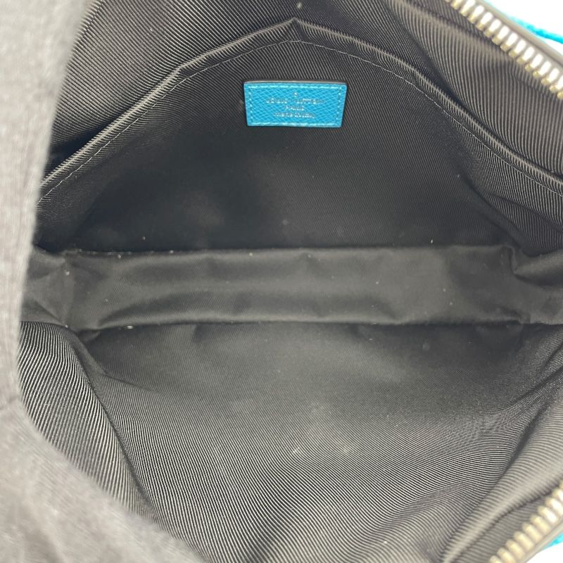 Louis Vuitton Outdoor Messenger PM in Blue Taiga Leather