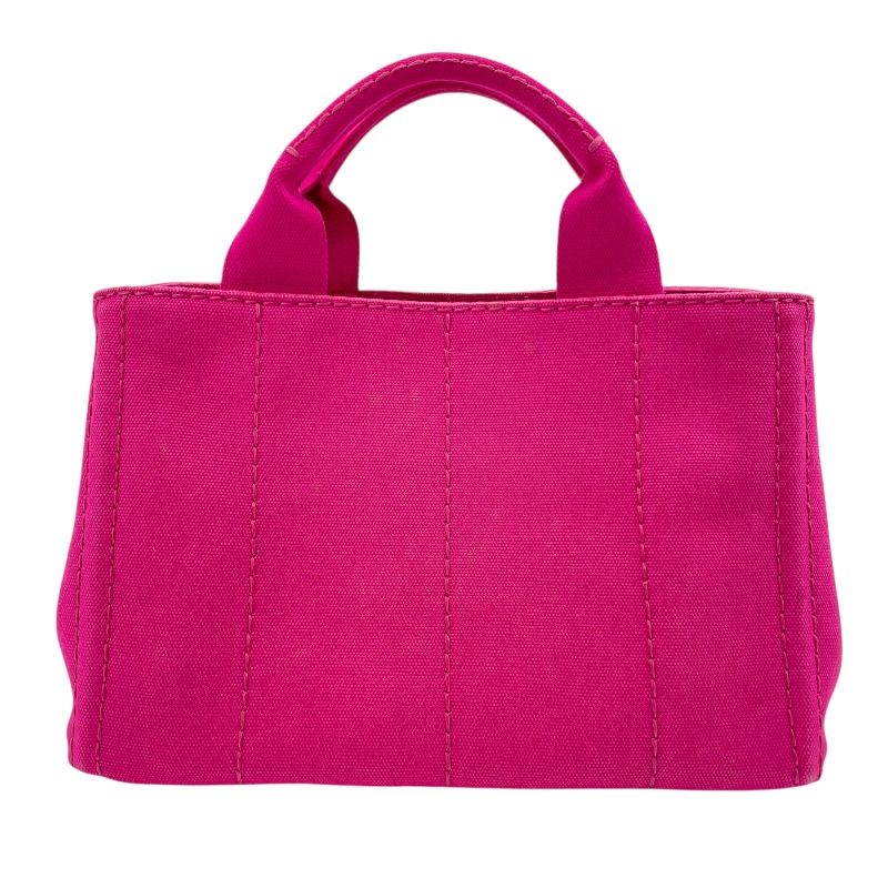 PRADA Canapa XXS B2439G Pink Canvas Tote Bag - Exquisite Elegance