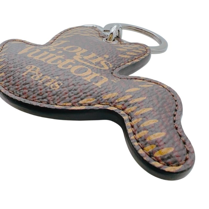 Louis Vuitton LV Made Duck Keychain - Multicolor with Silver Hardware