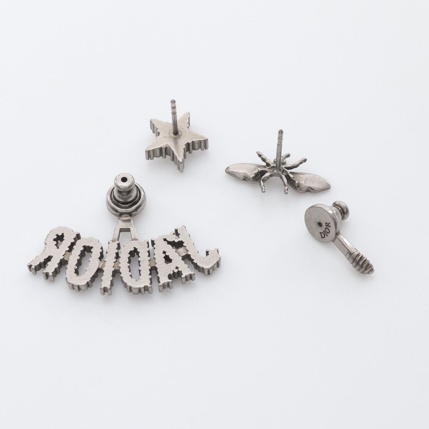 Dior J'ADIOR BEE Silver Stainless Steel Earrings - Exquisite Craftsmanship