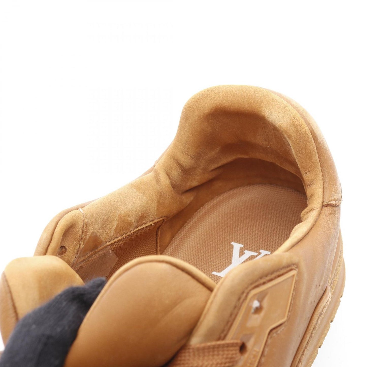 Louis Vuitton LV Trainer Distressed Sneakers - Timeless Elegance