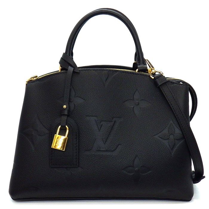 Louis Vuitton Petit Palais PM Handbag - Noir Monogram Empreinte