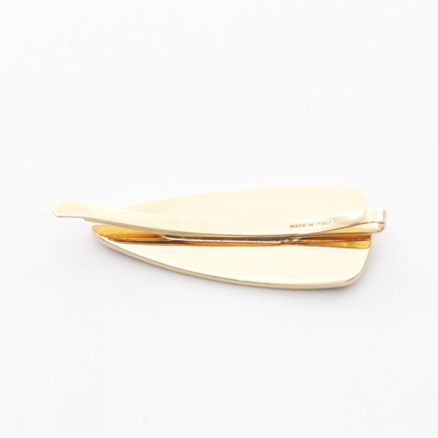 Miu Miu Logo Gold Hair Clip - Exquisite Craftsmanship