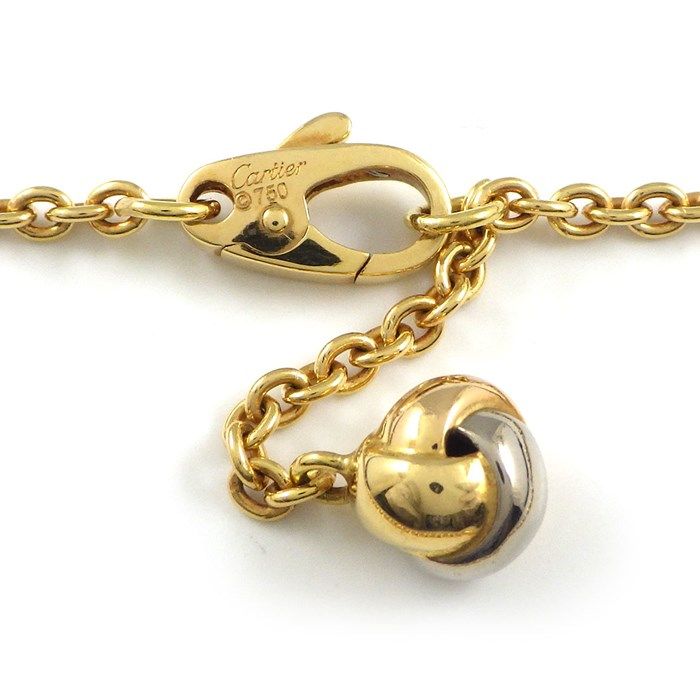 Cartier Baby Trinity Pampille Bracelet in Three Colors - K18 Gold