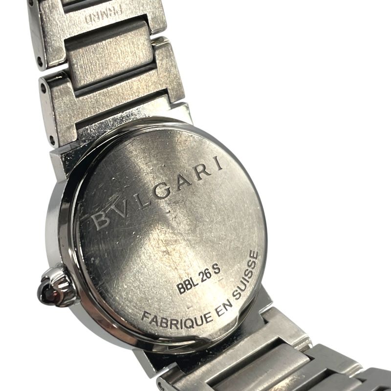 BVLGARI BBL26S White Shell Quartz Ladies Watch - Timeless Elegance