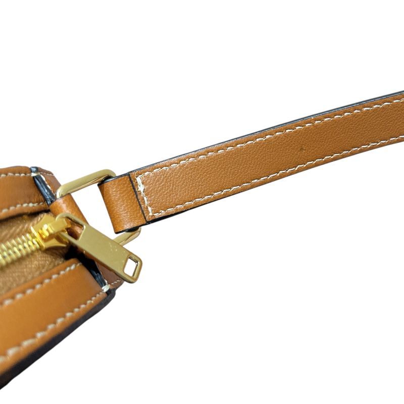 CELINE Triomphe Canvas Shoulder Bag - Brown Elegance