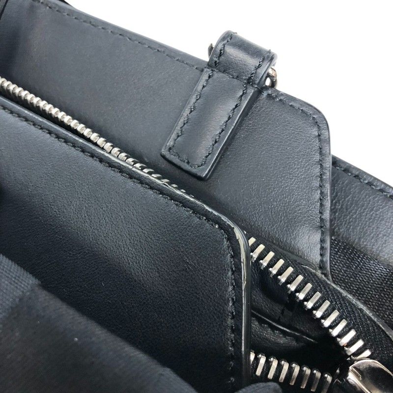 Fendi Peekaboo Iconic Medium Handbag - Black & Silver Hardware