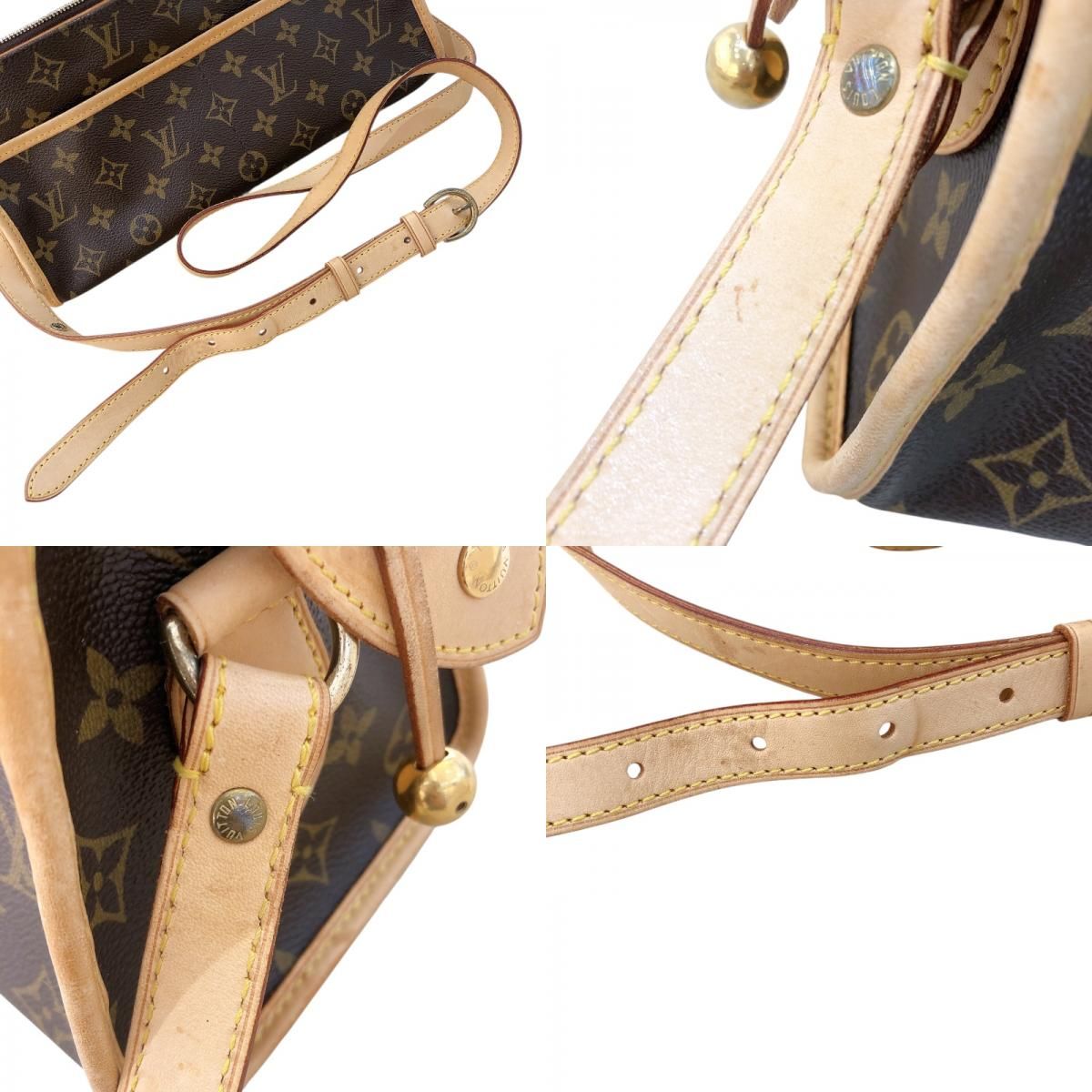 Louis Vuitton Popincourt Long Monogram Canvas Shoulder Bag