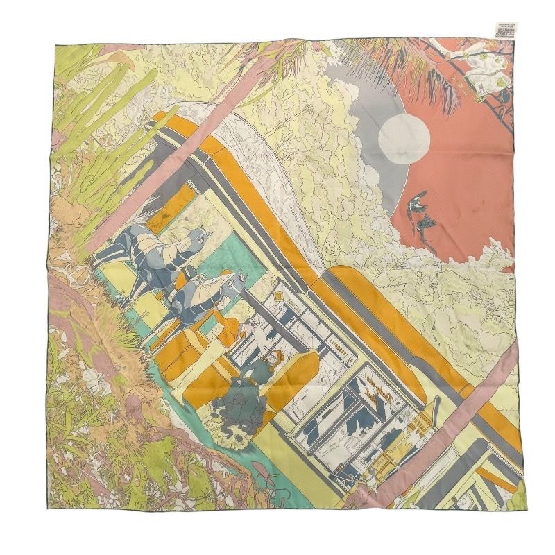 HERMES Carre 70 Rendez Vous Galant Silk Scarf - Exquisite Elegance