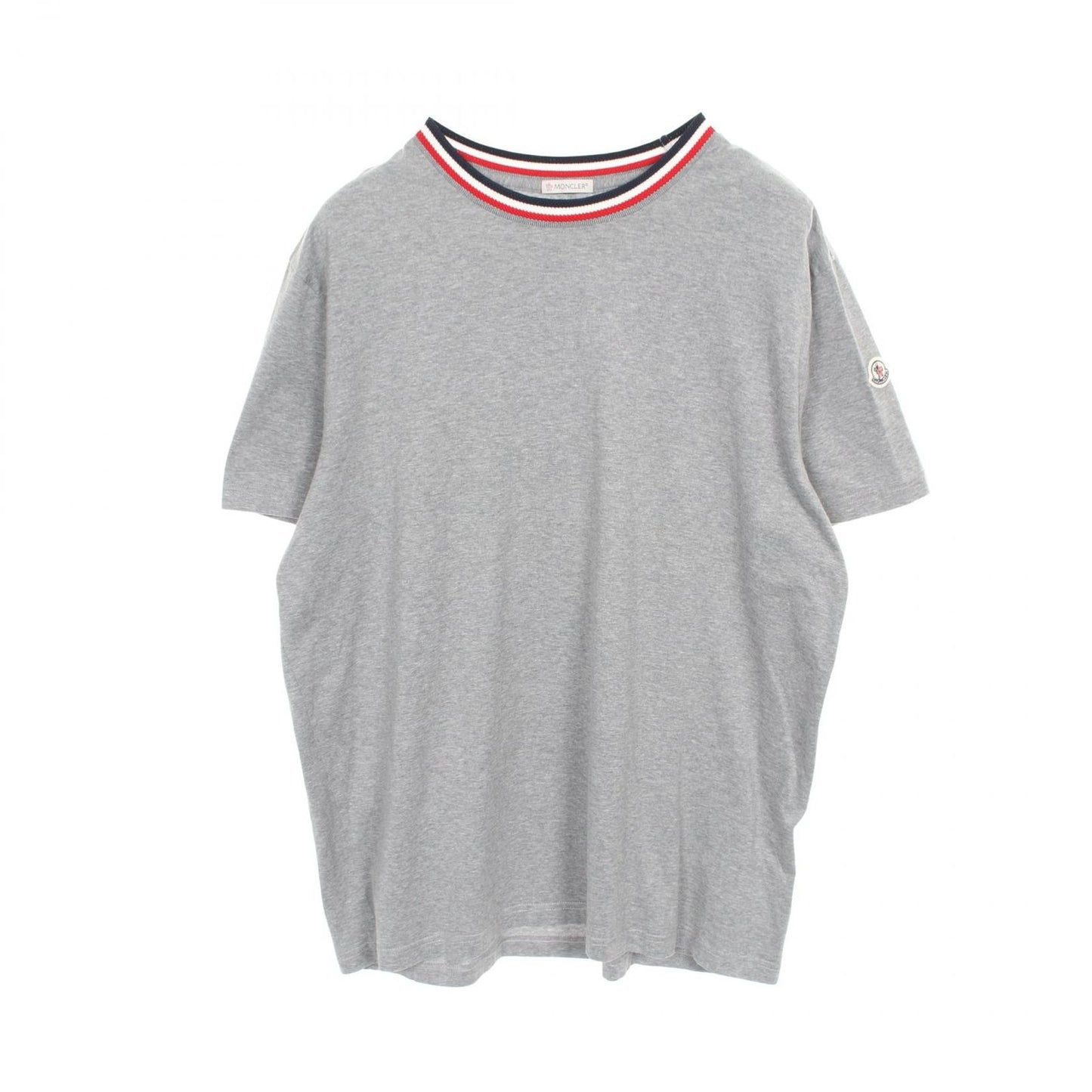 MONCLER Cotton T-Shirt for Men - Exquisite Gray Design