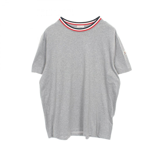 MONCLER Cotton T-Shirt for Men - Exquisite Gray Design