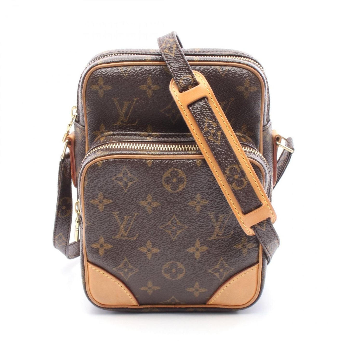 Louis Vuitton Amazon Shoulder Bag - Timeless Elegance in Brown