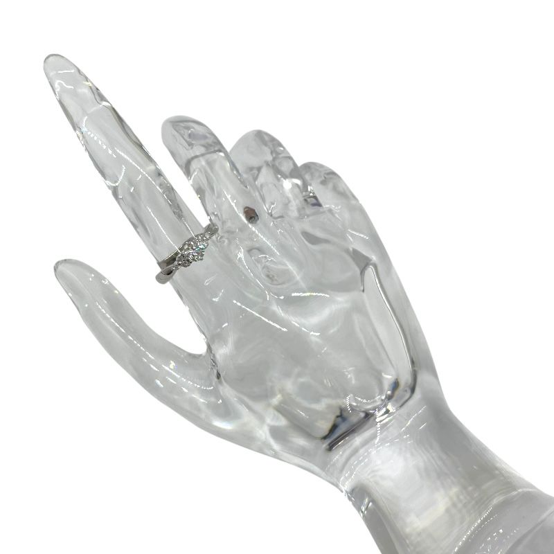 Exquisite Pt900 Diamond Ring - 0.527ct Total Weight