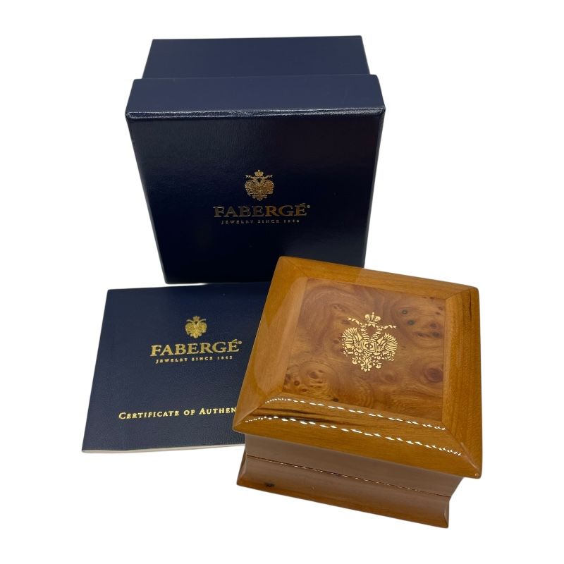 FABERGE K18YG Diamond Ring - Exquisite Gold Elegance