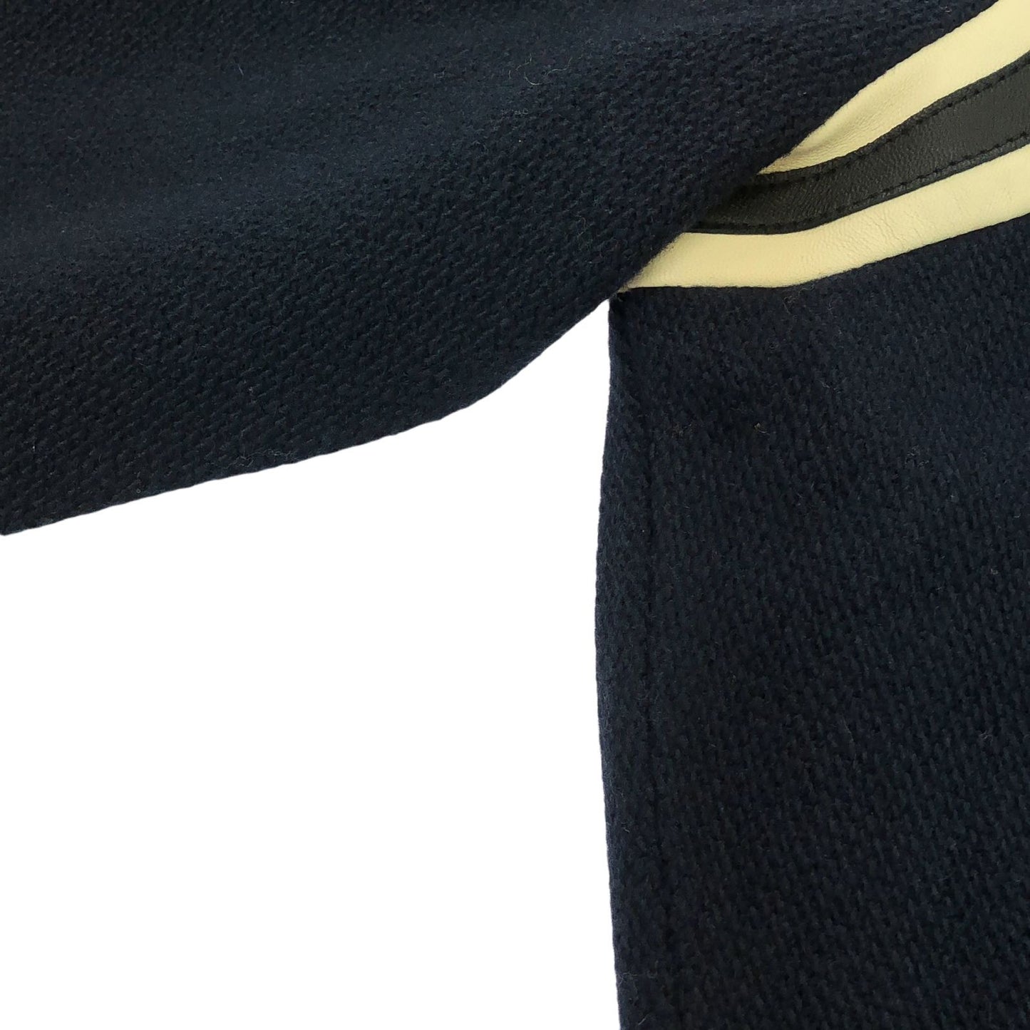 POLO RALPH LAUREN Wool Blend Bomber Jacket - Navy - Size S