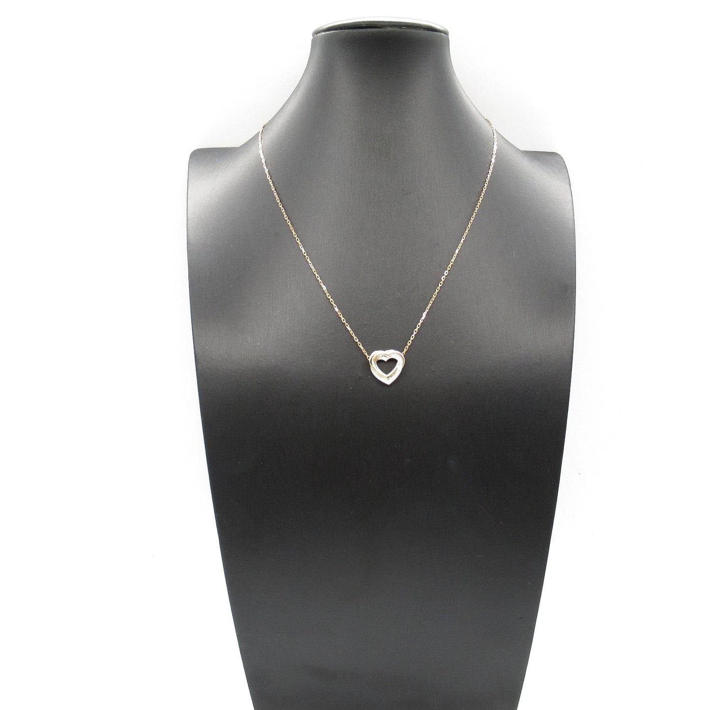CARTIER Trinity Heart Necklace in K18 Gold - Exquisite Elegance