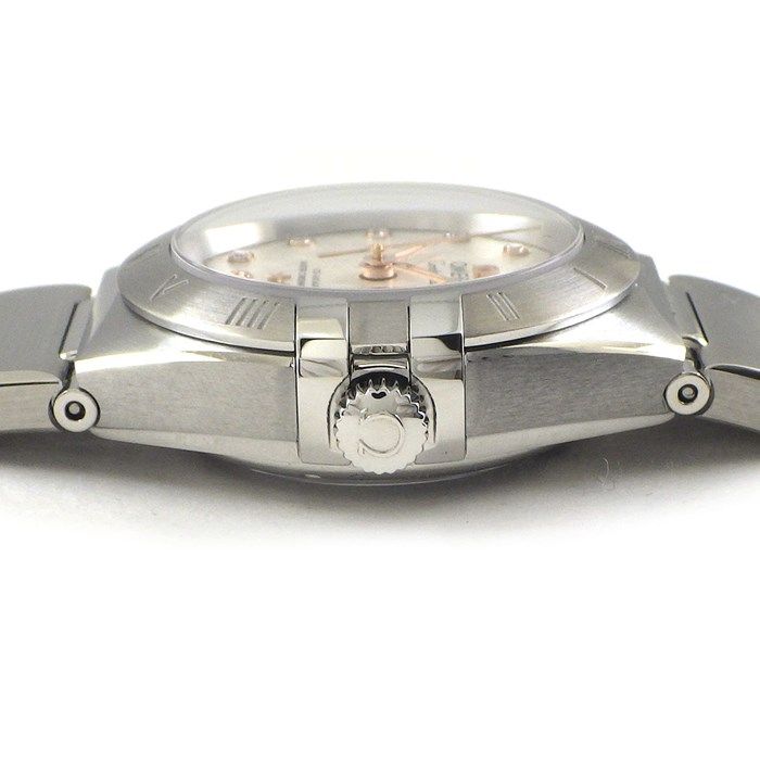 OMEGA Constellation Manhattan 131.10.29.20.52.001 - Diamond Index, Silver Dial