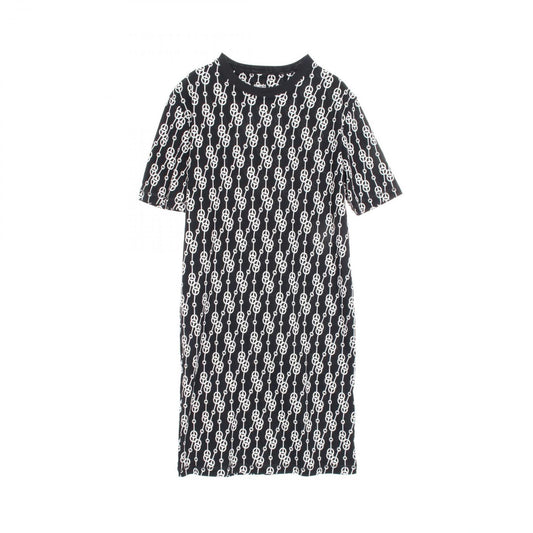 HERMES Cotton Dress - Exquisite Elegance in White & Black