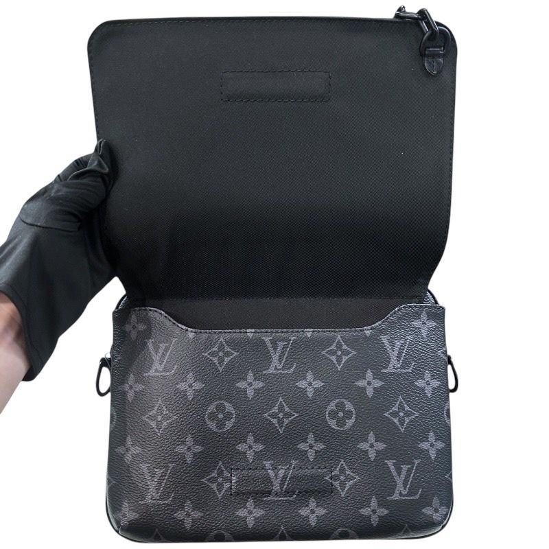 Louis Vuitton Steamer Messenger Bag - Monogram Eclipse - M45585