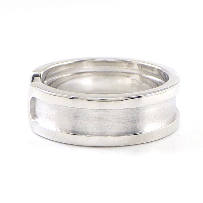 Cartier C2 2C K18WG Ring - Exquisite White Gold Elegance