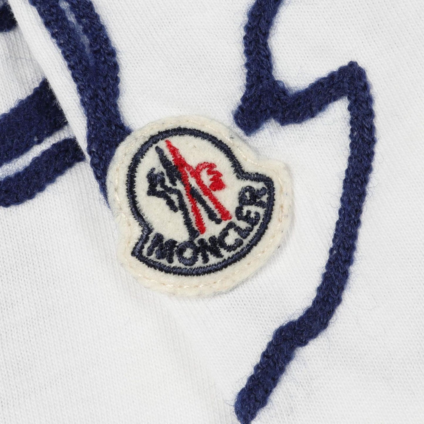 MONCLER Cotton T-Shirt in White - Timeless Elegance