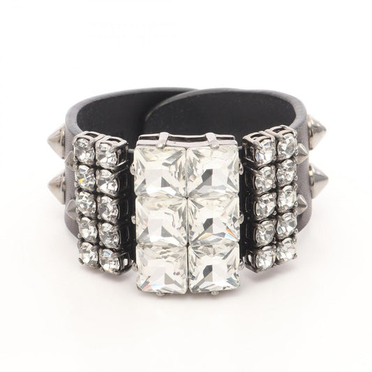 Miu Miu Studded Leather Bracelet - Exquisite Craftsmanship