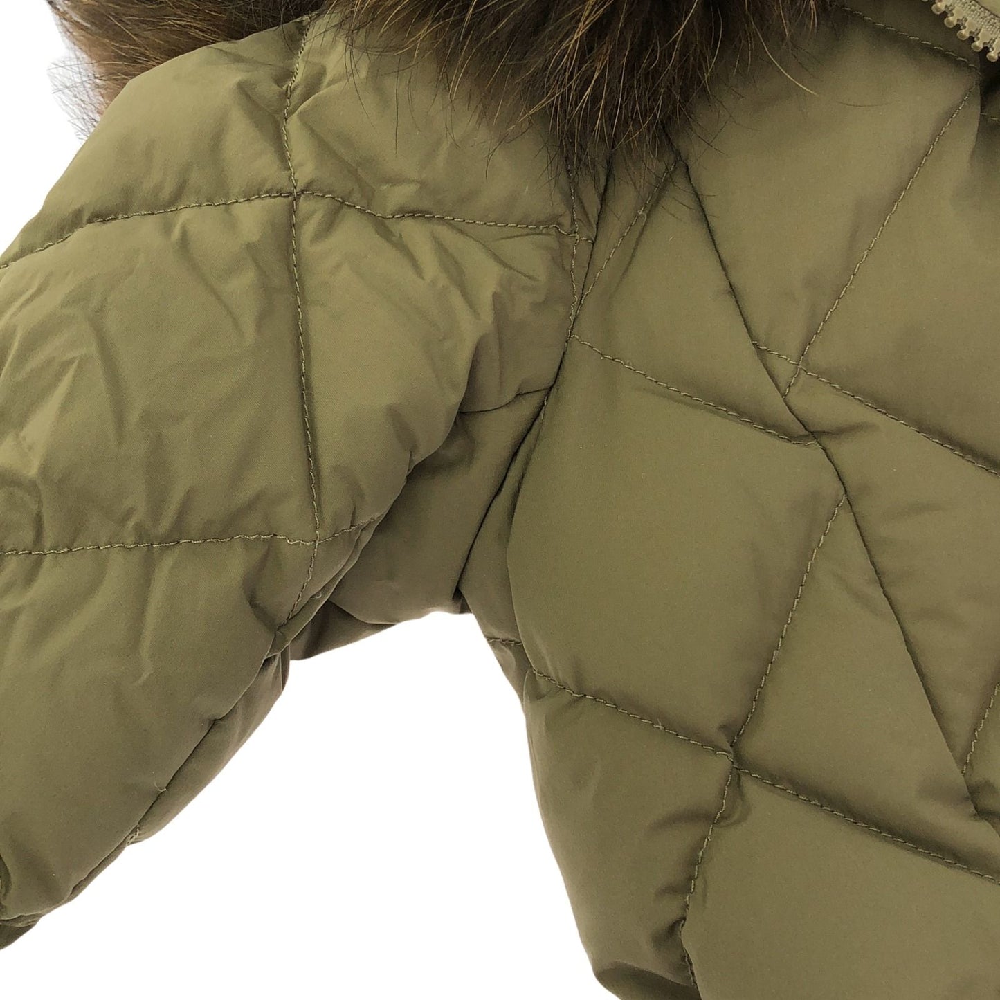 TATRAS Women's Down Coat in Olive Green - Exquisite Craftsmanship