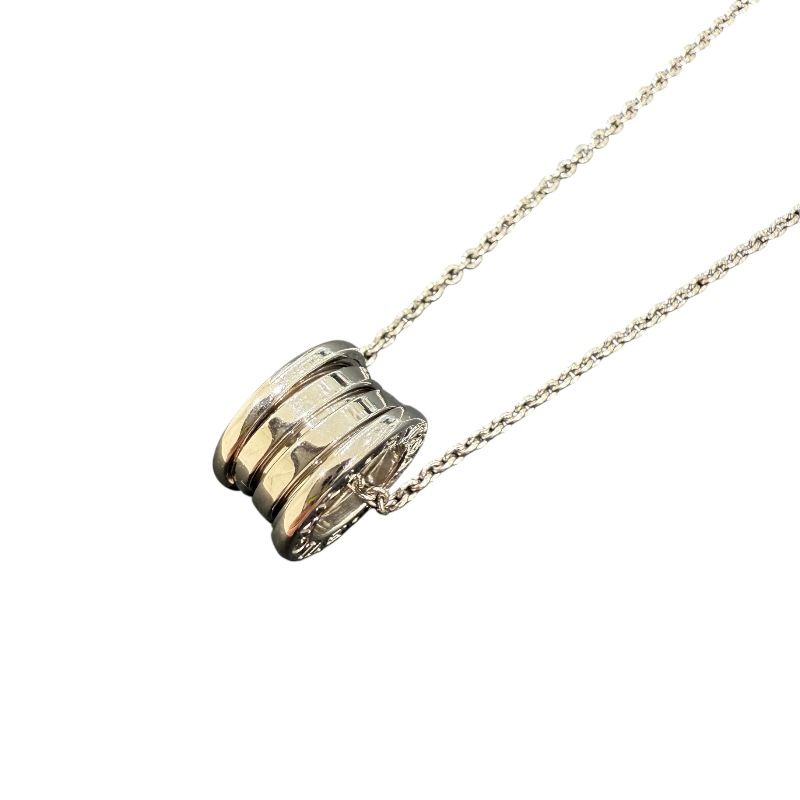 BVLGARI B.zero1 Necklace in 750WG Silver - Timeless Elegance