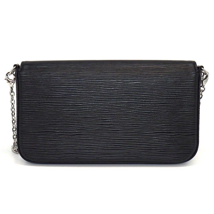 Louis Vuitton Pochette Felicie M81876 Black Epi Leather Shoulder Bag