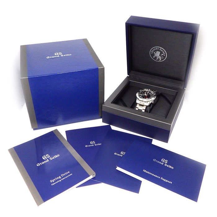 Grand Seiko SBGE277 Sports Collection - Black & White GMT Watch
