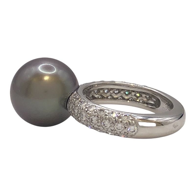 Cartier Soap Pretty Ring in K18 White Gold with Diamonds