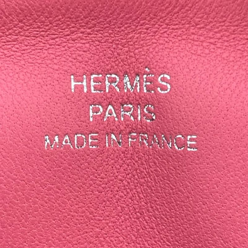 HERMES In The Loop Verso B刻 Orange Mini An/ Rose Azalee Shoulder Bag