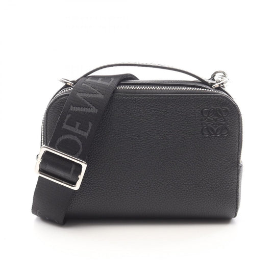 LOEWE Mini Crossbody Camera Bag in Black Leather - Timeless Elegance