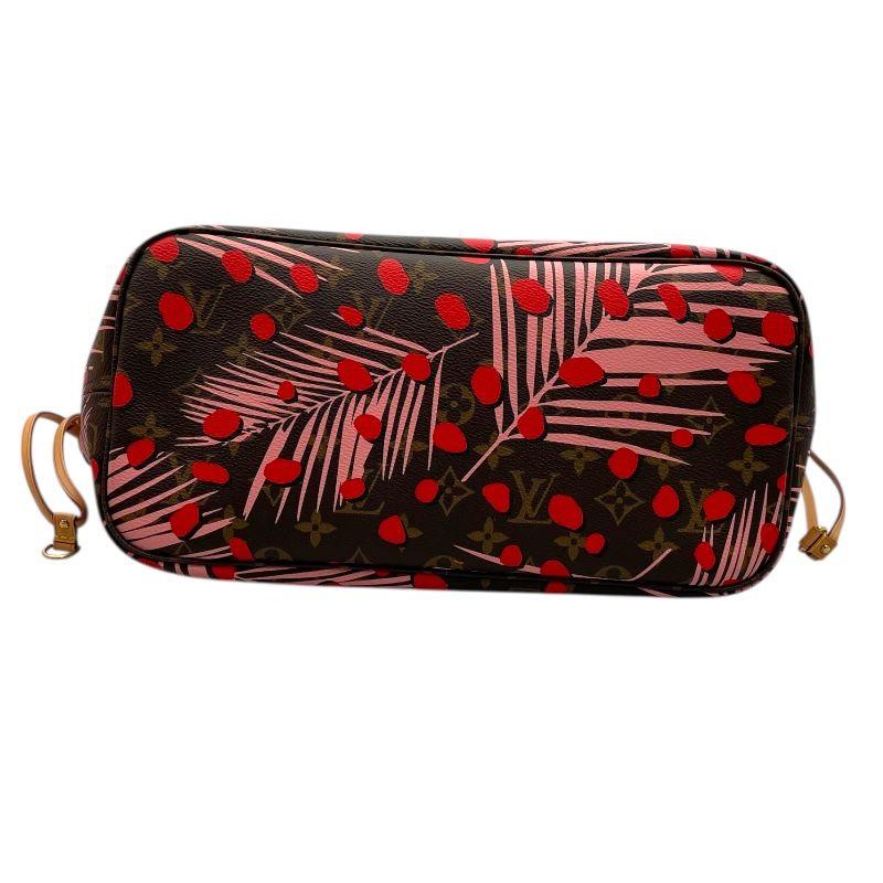 Louis Vuitton Neverfull MM Jungle Dot Monogram Tote Bag