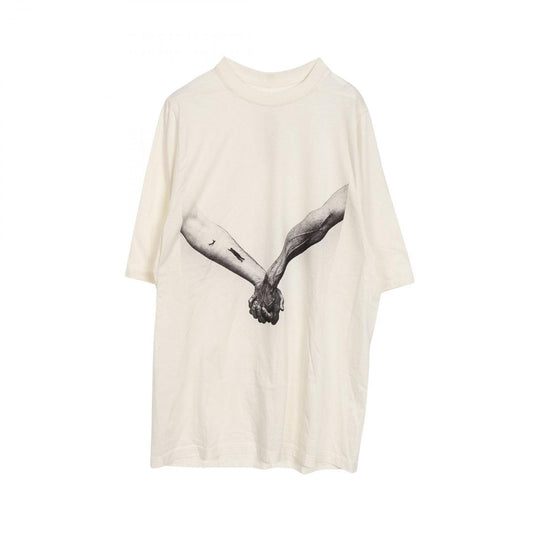 Rick Owens Jumbo Print Cotton T-Shirt - Exclusive Design