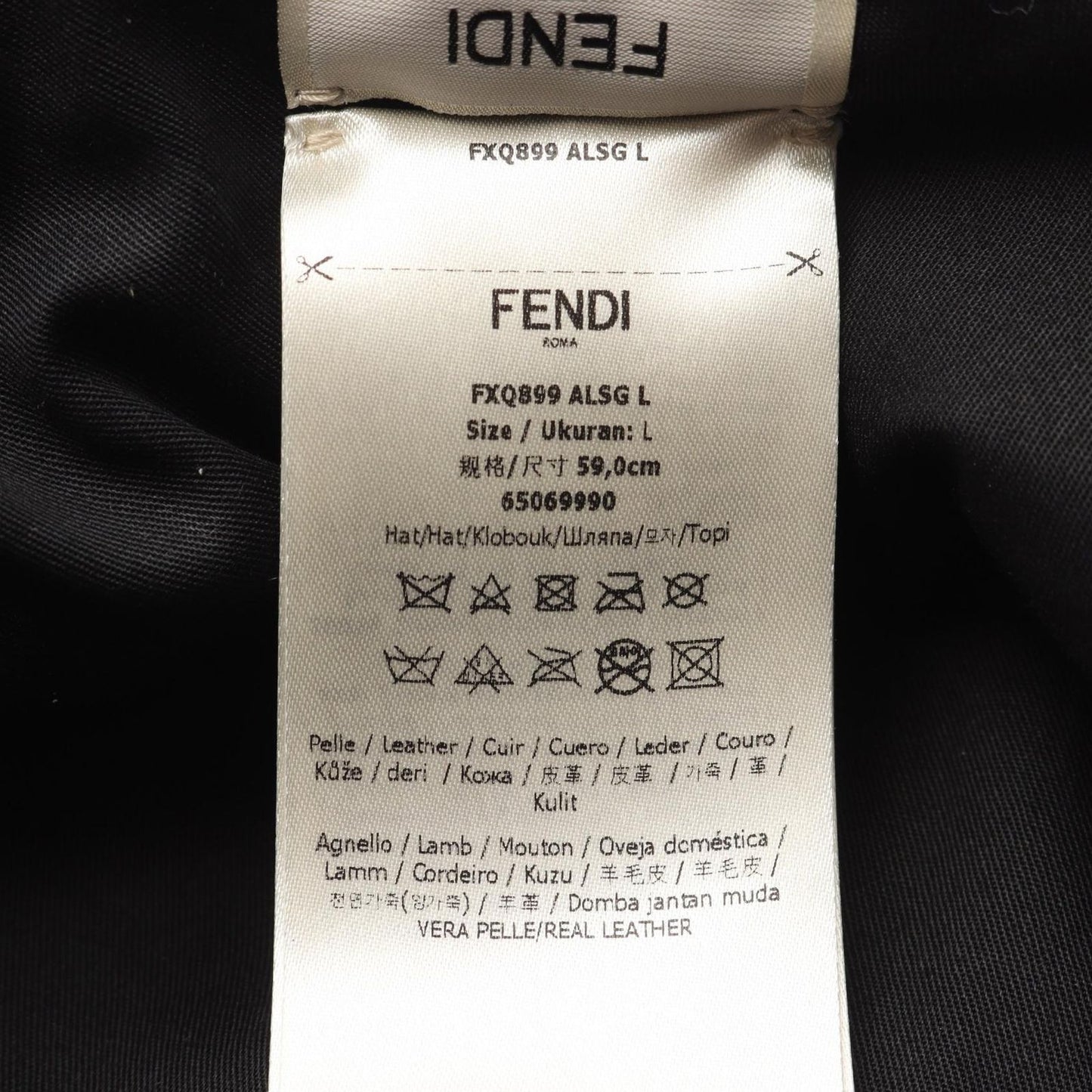 FENDI FF Jacquard Hat - Exquisite Brown Luxury Accessory