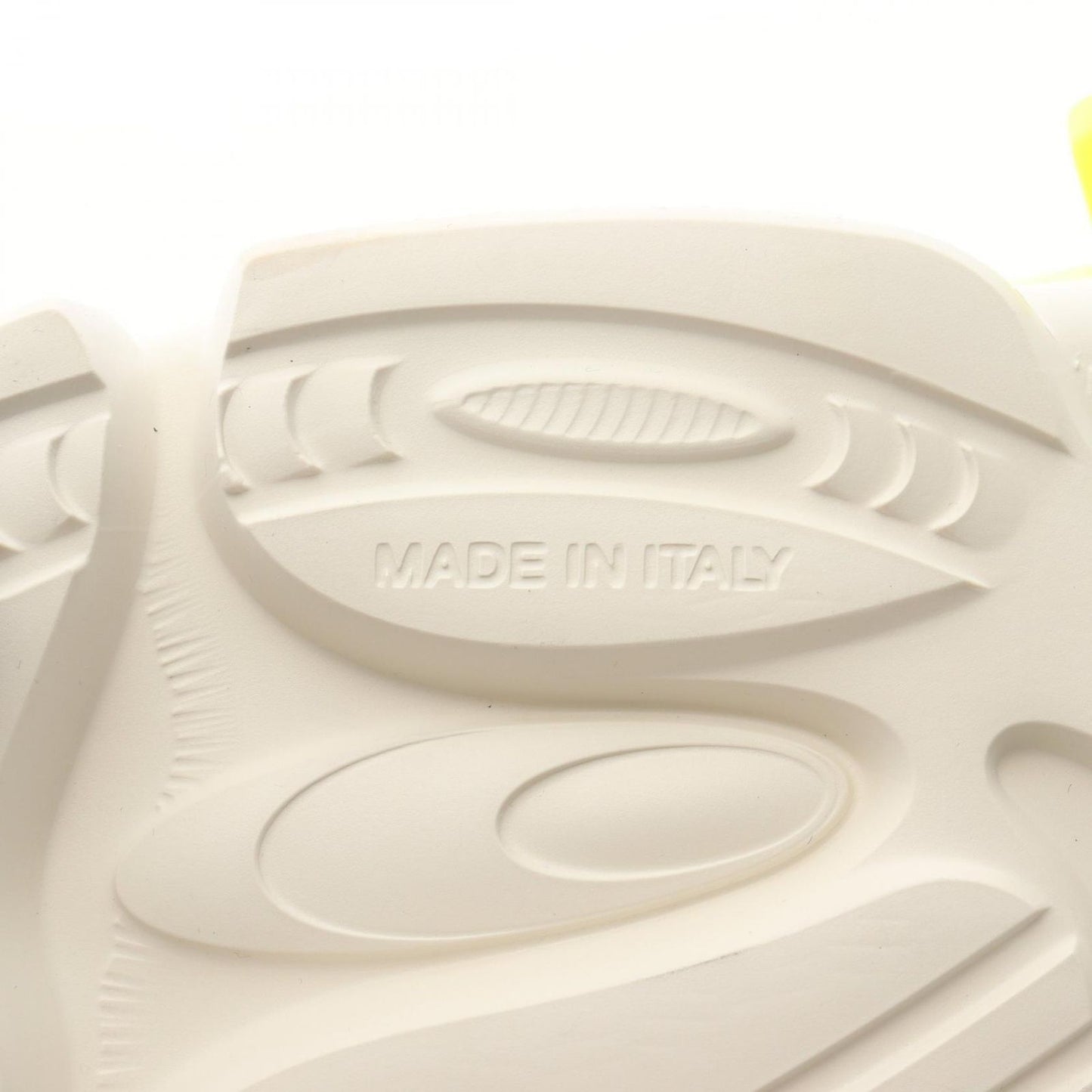 Dior Logo Sandals - Elegant White & Yellow Fabric Design