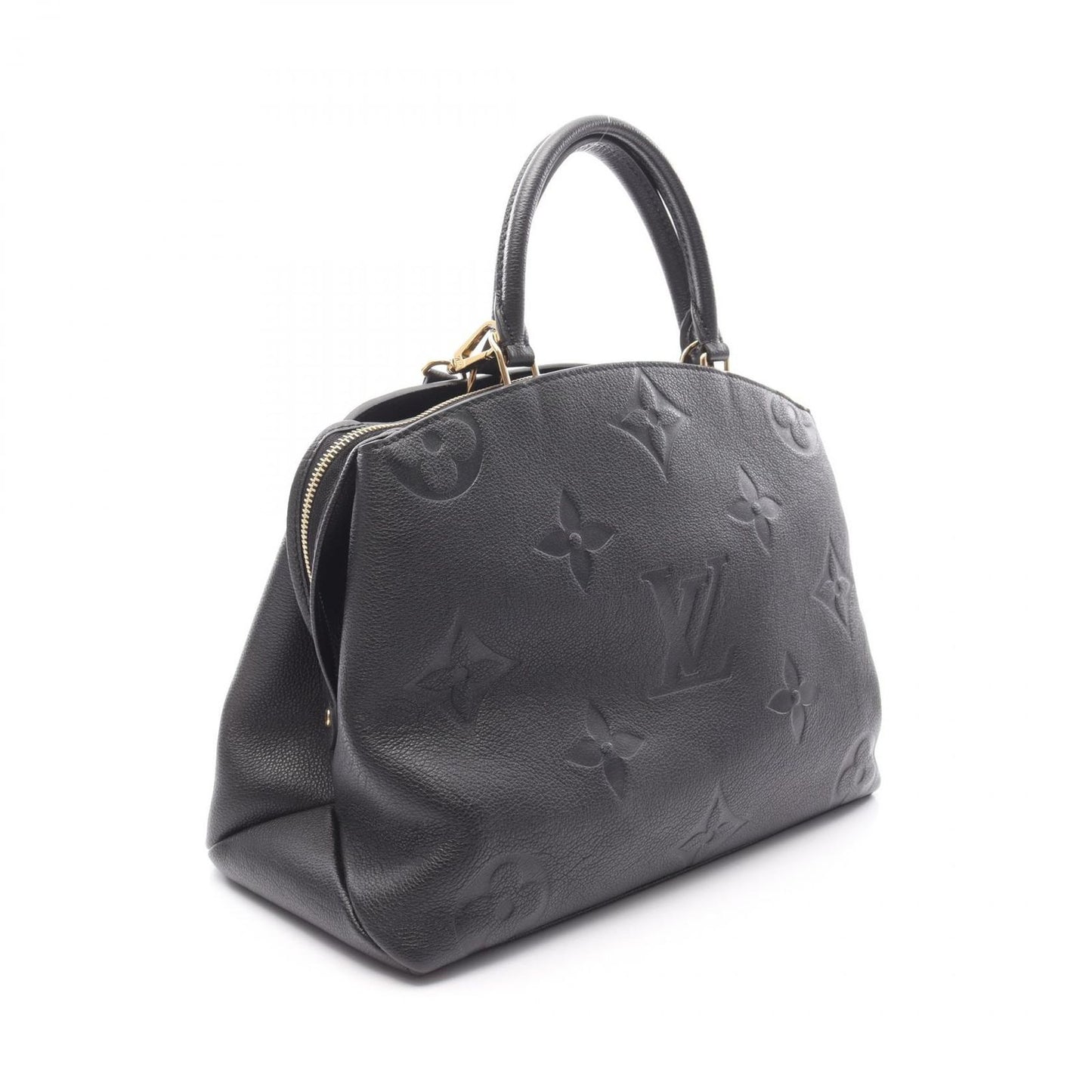 Louis Vuitton Grand Palais MM Handbag in Noir Leather - Timeless Elegance