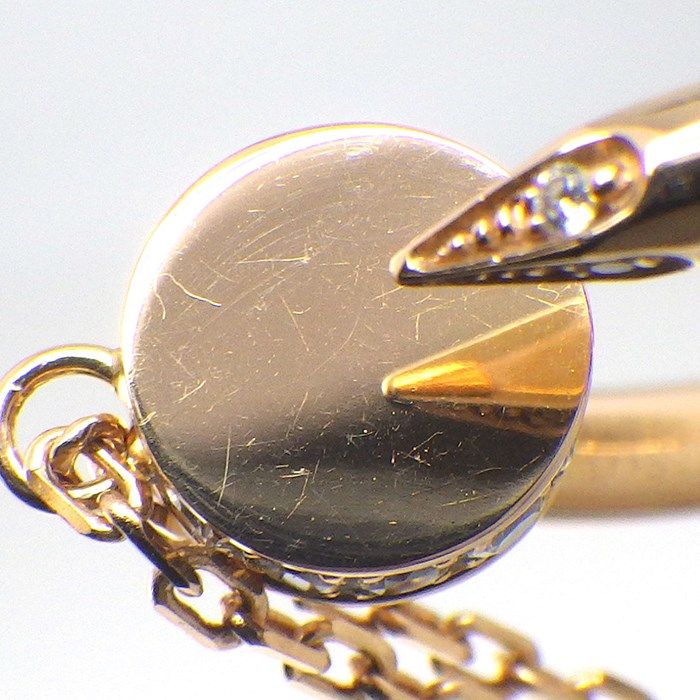 Cartier Juste un Clou Necklace with Diamonds in 18K Pink Gold